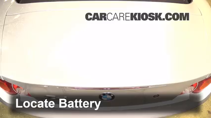 2004 BMW Z4 2.5i 2.5L 6 Cyl. Battery Replace